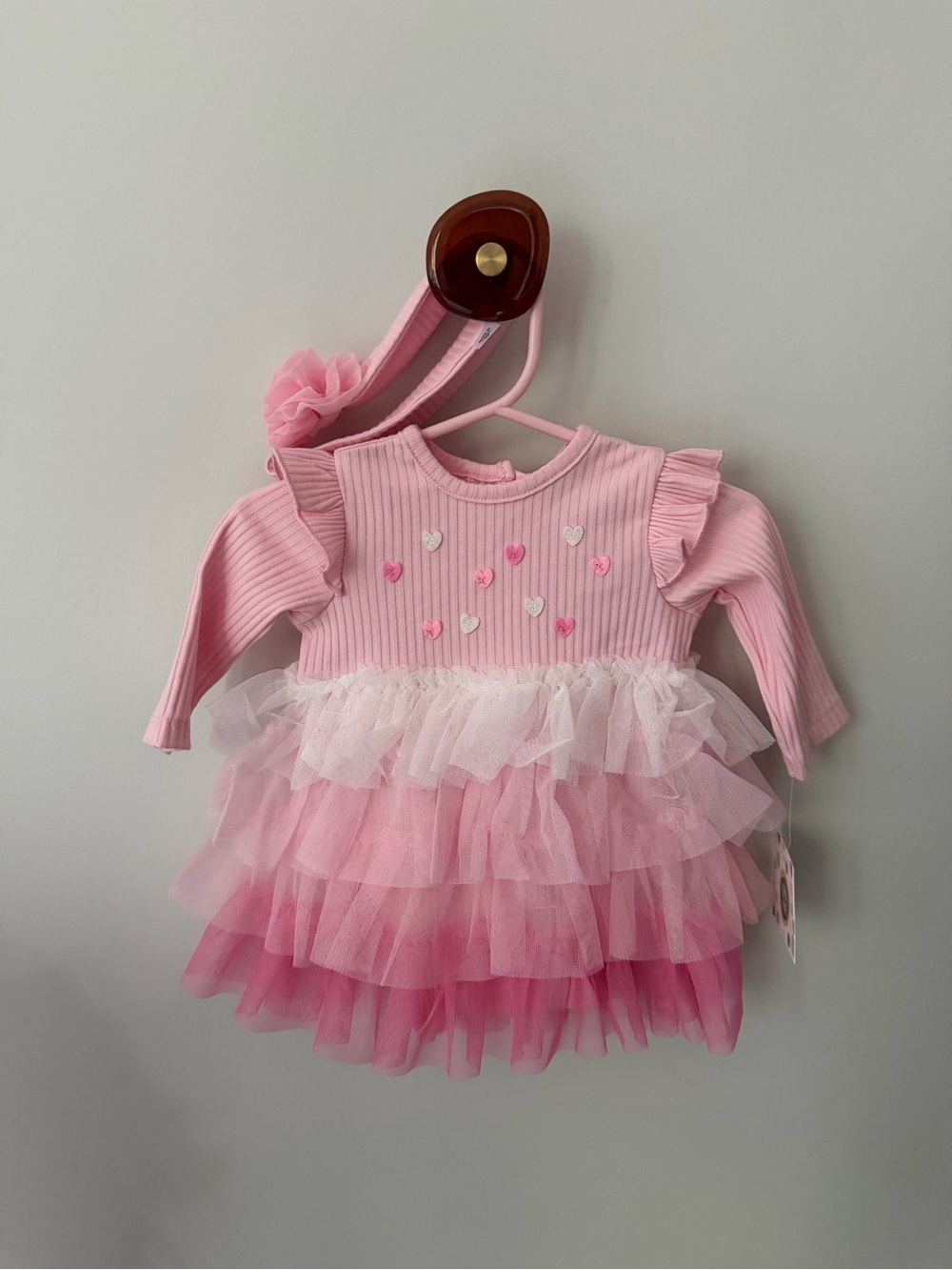 Little Me Pink Tulle dress